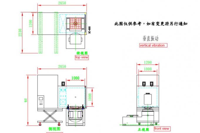 Low Noise Three Comprehensive Test Chamber , Temperature Humidity Test Chamber For Electronics