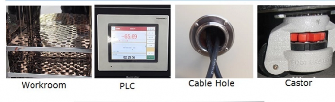 Small Table Type Temperature Humidity Test Equipment With Lcd Touch Screen