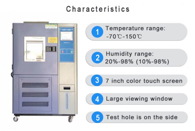 Programmable Temperature Humidity Test Chamber Climate Control Chamber