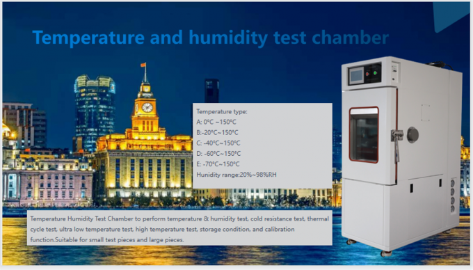 Compact Temperature And Humidity Test Chamber