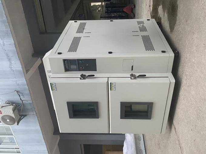 Two Box Fast Change Hot Impact Liquid To Liquid Thermal Shock Chamber 2