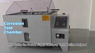 The Salt Spray Test Chamber Corrosion Resistance Testing