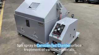 Bridge hardware salt spray chamber for long-term structural anti-corrosion