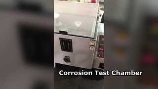 Aluminum frame salt spray chambers: oxidation and corrosion resistance test