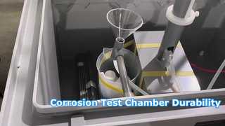 Metal rivet salt spray chambers: steel structure corrosion test