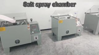 Balcony guardrail salt spray chambers: weather and rust resistance test