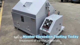 National‑standard Certified, Programmable, High‑Precision Metal Parts Salt Spray Corrosion Test Cham