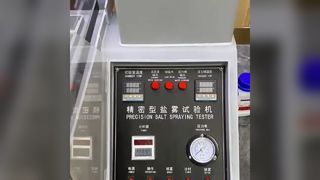 Escalator hardware salt spray chambers: corrosion test for rotating shafts and fasteners