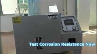 Cold storage parts salt spray chambers: low-temperature corrosion resistance test