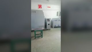 Household gas valve salt spray chambers, safety test against moisture rust for gas hardware