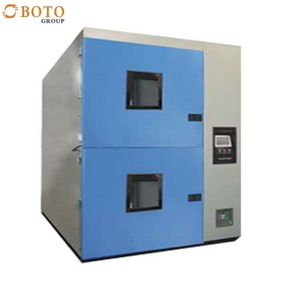 Environmental Test Chambers Two Box-Type Hot And Cold Impact Chamber GB/T2423.1.2-2001 Laboratory Equipment B-TCT-401