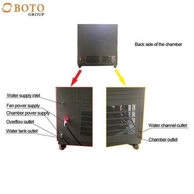 GJB150.5 B-OIL-02 PCB Test Chamber with Sanyo Stepper Motor, Silicone oil