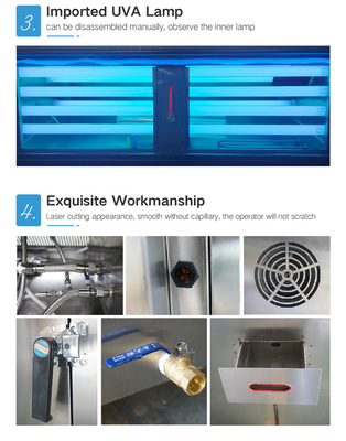 Ultra-Precise UV Test Chamber: ±3.5%RH Uv Weathering Test Chamber Controlled Environment Chamber