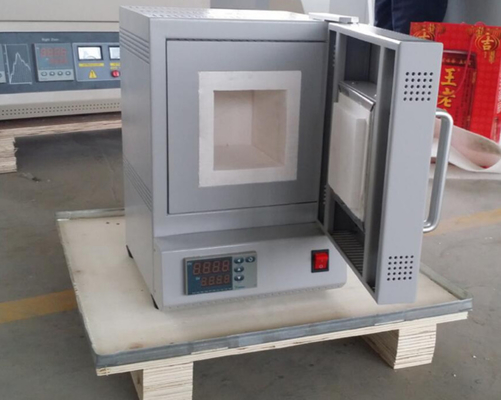 Lab Size Muffle Furnace For Lab With High-Temperature Ceramic Fiber Insulation
