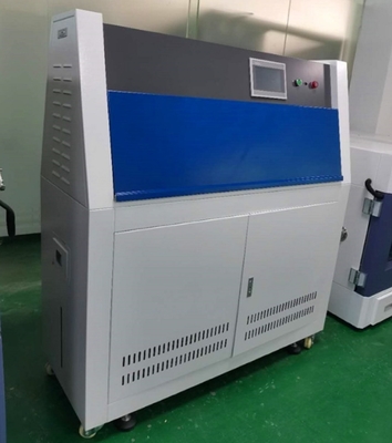 UV Intensity 0.30-1.1W/m2 UV Radiation Aging Test Apparatus for Precise Testing of Standard Test Piece 75×150mm/21 Pieces