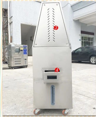 Plastic Weatherometer Environmental Test Chambers Uv Machine ISO9001 Electronic