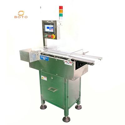 LCD Display Conveyor Belt Metal Detector Food Grade Check Weigher 110V AC