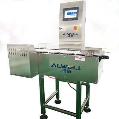 Food Inspection Checkweigher Machine Metal Detector 150mm 0.1g LCD Display