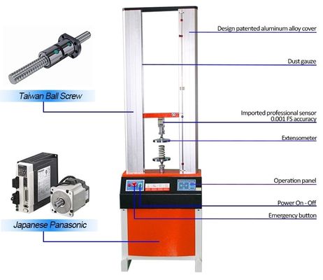 200Hz Universal Tensile Testing Machine Electromechanical 5KN