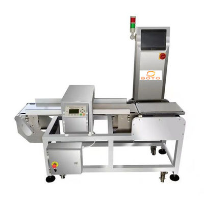 Visual Fe Audible Steel Detector Machine RS422 Food Metal