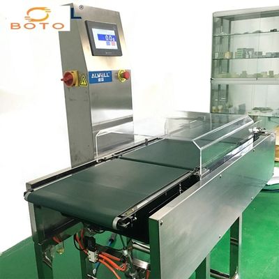 LCD Touch Screen Display Stainless Steel Checkweigher Machine Online Dynamic