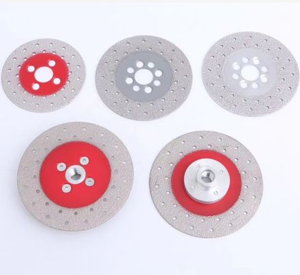 Vacuum Granite 110mm Brazed Steel Cutting Blades Diamond Circular Saw 4.5 Inch