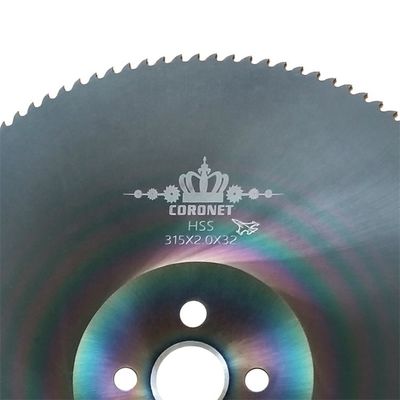 Cobalt Containing TIALN Grinding Burr Free Steel Cutting Blades For Metal