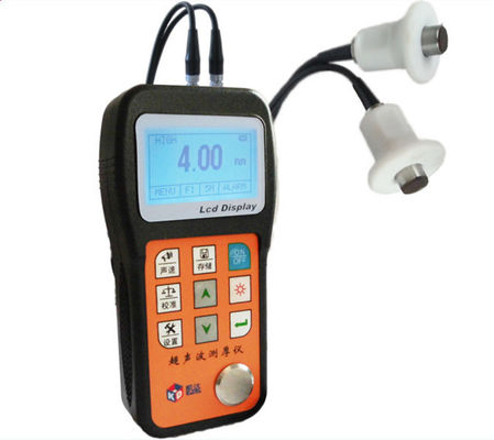 2000um Digital Ultrasonic NDT Thickness Gauge Metal Aluminum USB