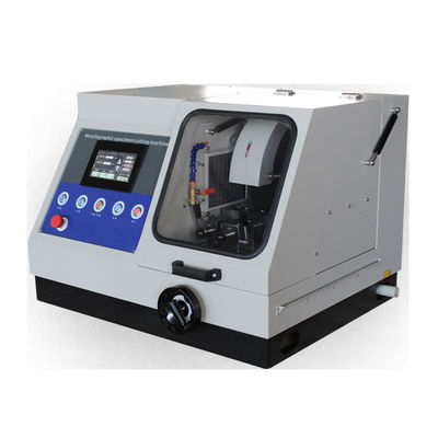 Lab Sample Metallographic Cutting Machine ISO Manual Y Axis Feed