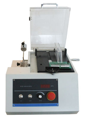 High Speed 0.8 Mm Metallographic Cutting Machine 1500 R Min