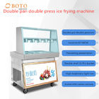 Fry Ice Cream Roll Machine For Supermarket Milky Tea Store Sale