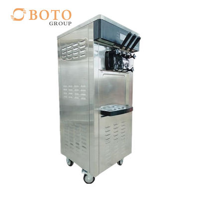 Household DIY Ice Cream Machines Stainless Steel Fruit Ice Cream Maker Soft Ice Cream Machine