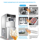BT-F648 New Style Big Capacity Best Price Stainless Steel Air Cooling Commercial Ice Cream Machine For Restaurant