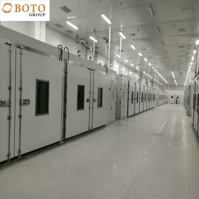 CE Approved Paint Type Automatic Programmable Walk-In Test Machine Climatic Test Chamber For Battery Test