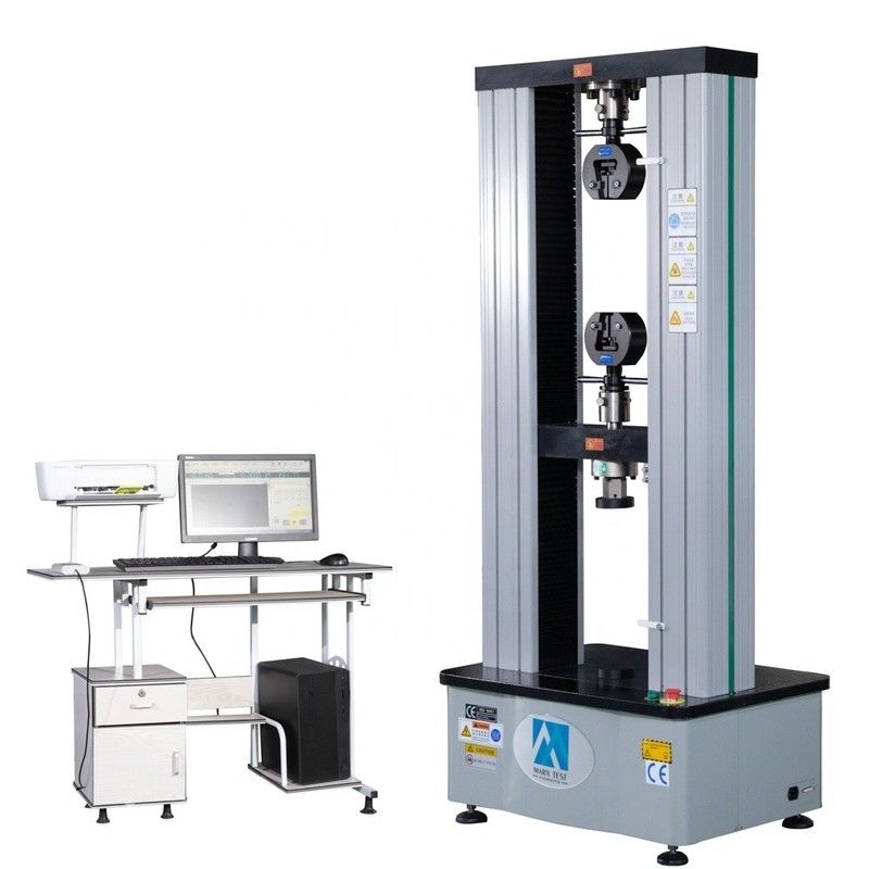 Test speed range 0.01 to 300 Mmmin Universal Tensile Testing Machine with High Resolution