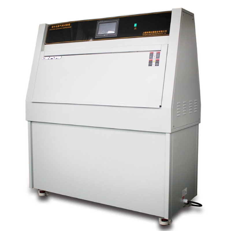 UV Intensity 0.30-1.1W/m2 UV Radiation Aging Test Apparatus for Precise Testing of Standard Test Piece 75×150mm/21 Pieces