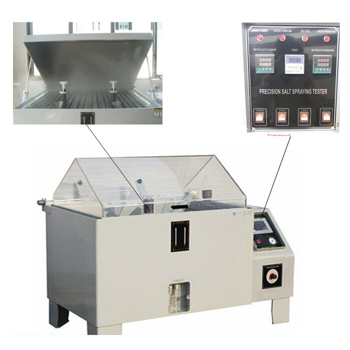 Corrosion-resistant PP Material Salt Spray Testing Chamber with Test Temperature 35C to 55C Delivering Corrosion Resistance Assessment