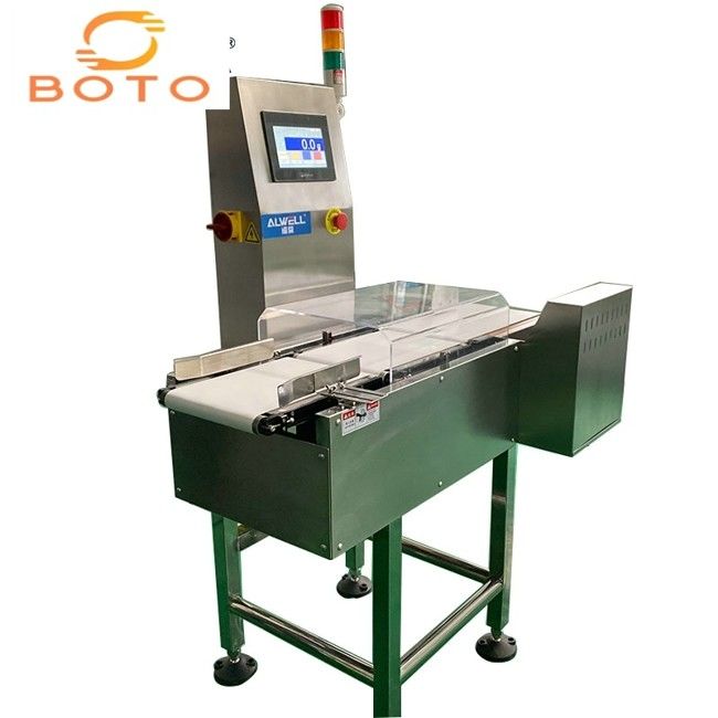 240V High Accuracy Checkweigher Machine With Metal Detector