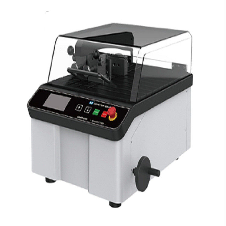 Lab Sample Metallographic Cutting Machine ISO Manual Y Axis Feed