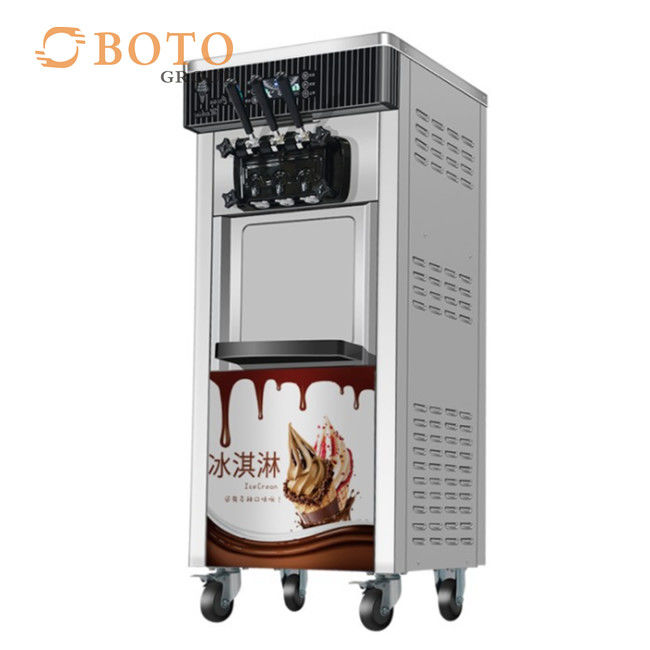 Stainless Steel Commercial Price Soft Gelato Ice Cream Maker Maine