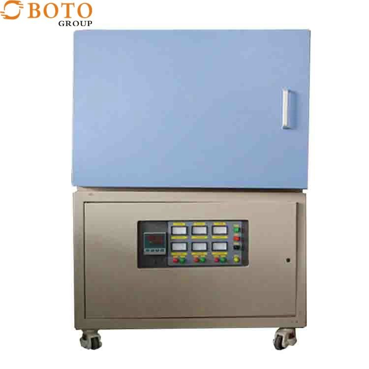 Content Test Equipment 1200c Industrial Ash Testing Muffle Furnace For Lab